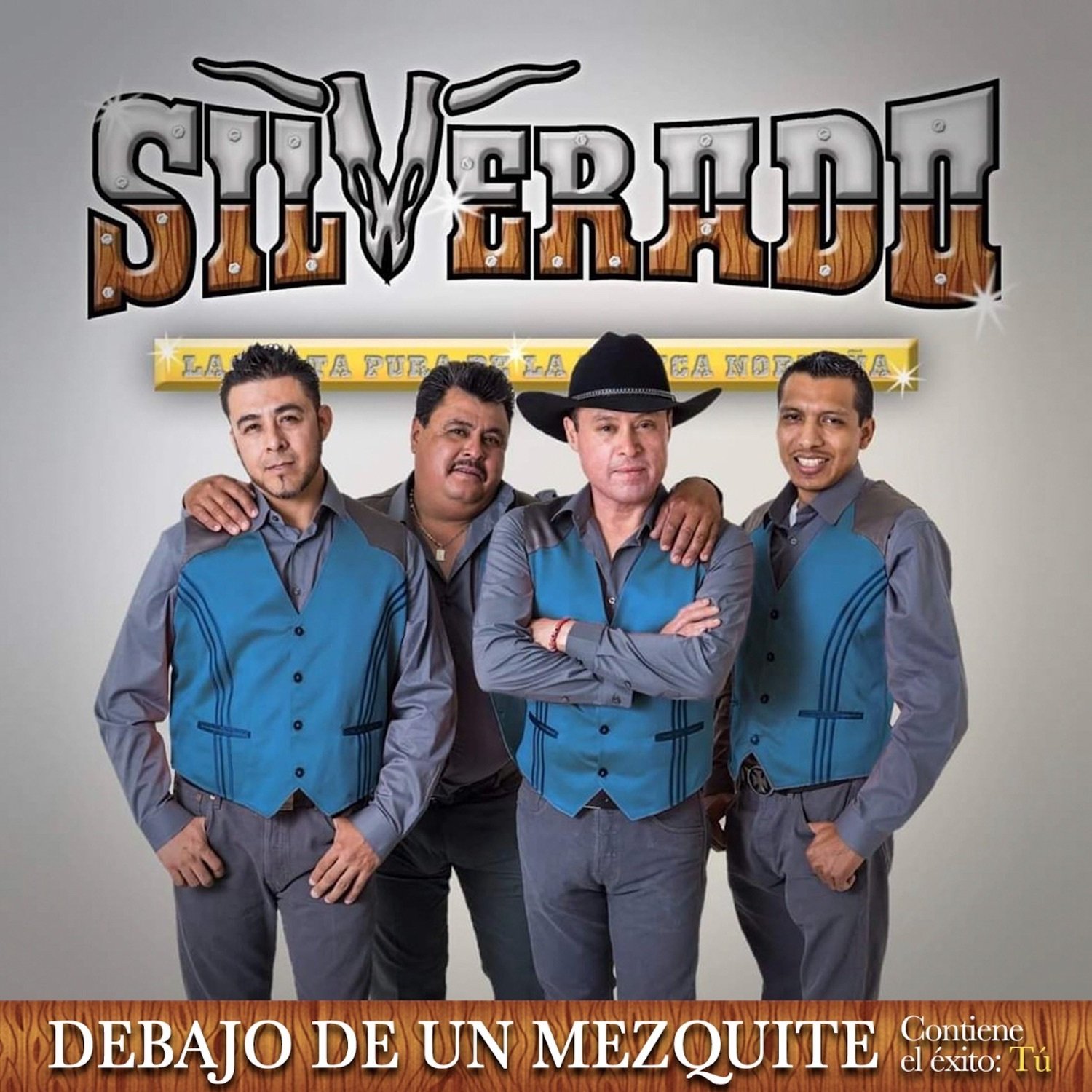Album cover for Debajo de un Mesquite de Grupo Silverado