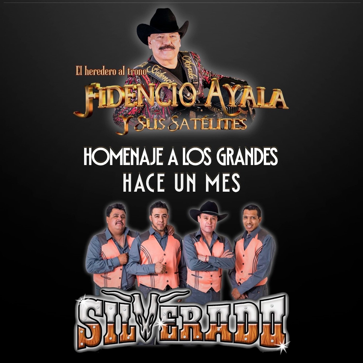 Grupo Silverado con Fidencio Ayala — Hace un Mes